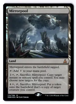 Mirrorpool LP* FOIL Oath Of The Gatewatch ENGLISH 174/184 mtg -UnltdCards - Image 1