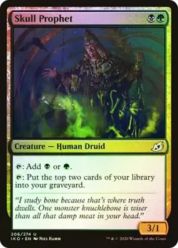 ikoria: lair of behemoths MTG Foil Skull Prophet Magic - Image 1