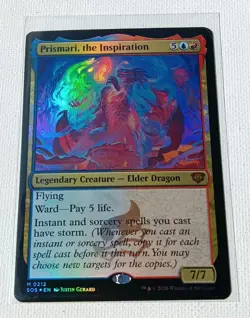 Prismari, the Inspiration (Foil) Secrets of Strixhaven Magic The Gathering NM - Image 1