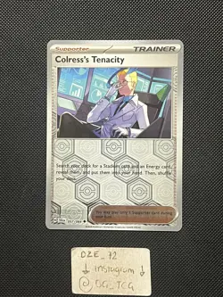 Pokemon Shrouded Fable - Colress’s Tenacity - 057/064 - Reverse Holo - M/NM - Image 1