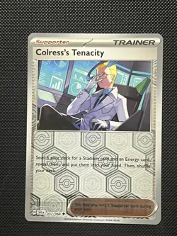 Pokemon Shrouded Fable - Colress’s Tenacity - 057/064 - Reverse Holo - M/NM - Image 2
