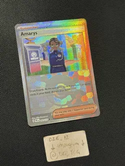 Pokemon Prismatic Evolutions - Amarys - 093/131 - Poke Ball Reverse - M/NM - Image 3