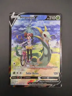 Pokemon TCG Serperior V TG13/TG30 Silver Tempest Trainer Gallery - Image 1