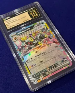 CGC Pristine 10 Umbreon ex #60 Prismatic Evolutions 2025 Pokemon PRISTINE - Image 2