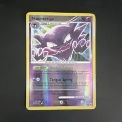 Pokemon TCG Haunter 41/99 Arceus Reverse Holo Uncommon 70 HP English - Image 1