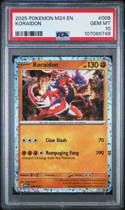 Pokemon Koraidon 008/015 M24 En-Mcdonald's Collection PSA-10 - Image 1