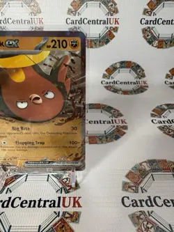 Pokemon TCG Ascended Heros Stunfisk EX 114/217 Pack Fresh - Image 2