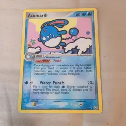 Pokemon Team Rocket Returns Azumarill 1/109 80 HP Stage 1 Rare Regular English - Image 1