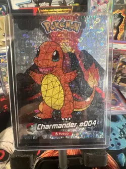 Charmander #4 - Cracked Ice Holo - Crystal Collection 2024 - Pokemon Card - Image 1