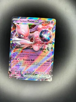 Team Rocket's Mewtwo ex 079/217 Double Rare ME: Ascended Heroes Pokemon NM - Image 1