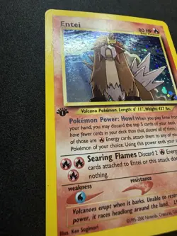 2001 POKEMON ENTEI 1ST EDITION NEO REVELATION #6 HOLO RARE - MP - Image 3
