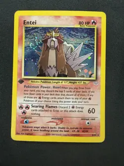 2001 POKEMON ENTEI 1ST EDITION NEO REVELATION #6 HOLO RARE - MP - Image 4