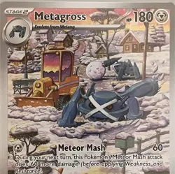 Pokemon TCG Metagross 178/162 SV05 Temporal Forces Illustration Rare Holo FA - Image 2