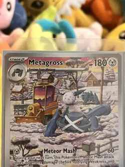 Pokemon TCG Metagross 178/162 SV05 Temporal Forces Illustration Rare Holo FA - Image 4