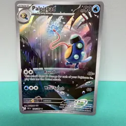 Pokemon TCG Palpitoad 104/086 Sv: Black Bolt Holo - Image 1