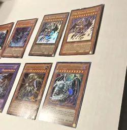 Yugioh TCG Shonen Jump Promo Lot Holo Obelisk Wicked Dreadroot Eraser Barbaros - Image 2