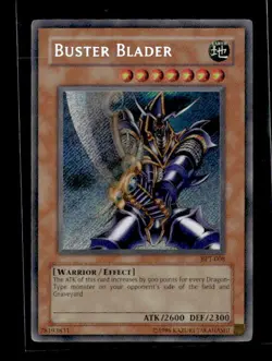 Buster Blader BPY-003 Secret Rare Yu-Gi-Oh Holo NM Vintage Classic - Image 1