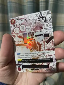 One Piece TCG A Fist of Divine Speed Honesty Impact Event Manga Art OP11-018 R! - Image 5