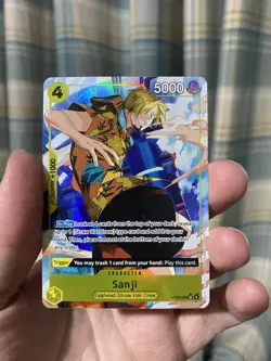 One Piece Sanji ST29-004 (ALT ART) SR Egghead Starter Deck English NM! RARE! - Image 1