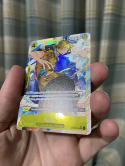 One Piece Sanji ST29-004 (ALT ART) SR Egghead Starter Deck English NM! RARE! - Image 2