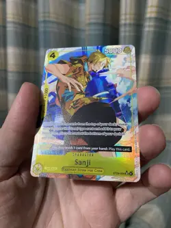 One Piece Sanji ST29-004 (ALT ART) SR Egghead Starter Deck English NM! RARE! - Image 3