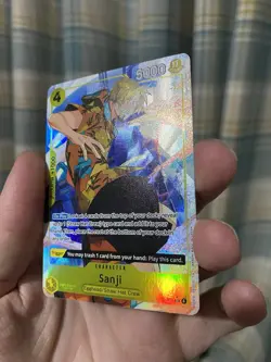 One Piece Sanji ST29-004 (ALT ART) SR Egghead Starter Deck English NM! RARE! - Image 5