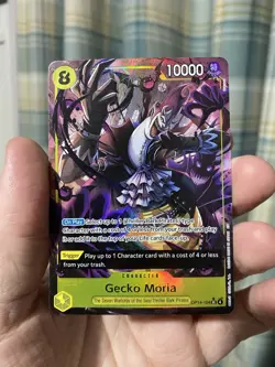 One Piece TCG CCG Gecko Moria Op14-104 Secret Rare Alt Art Parallel English NM! - Image 1