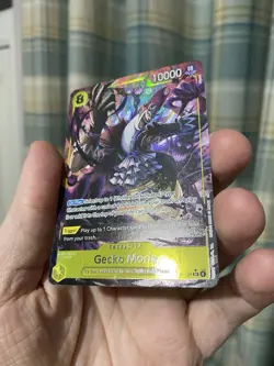 One Piece TCG CCG Gecko Moria Op14-104 Secret Rare Alt Art Parallel English NM! - Image 2