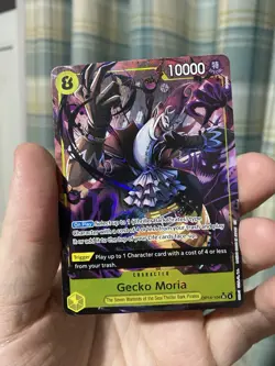 One Piece TCG CCG Gecko Moria Op14-104 Secret Rare Alt Art Parallel English NM! - Image 4