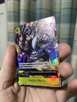 One Piece TCG CCG Gecko Moria Op14-104 Secret Rare Alt Art Parallel English NM! - Image 5