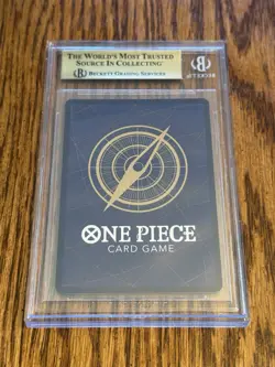 2025 One Piece OP13-076 Divine Departure BGS 10 PRISTINE English Alt Art Rare - Image 2