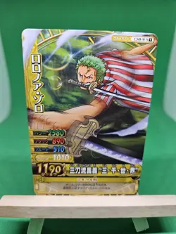 NM Zoro Stawhats C349-w One Piece Onepy Berry Match Bandai Tcg Ccg Japan Anime - Image 1