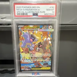 Kangaskhan EX Mega Evolution 182/132 Special Illustration Rare Card Psa 10 - Image 1