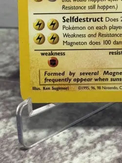 Magneton 26/62 - Fossil Collection Rare Card - MP - Image 4