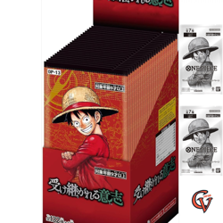 One Piece Card Carrying on His Will OP-13 Booster Box w/2 Promo pack Japanese - Image 1