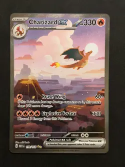 Charizard EX 199/165 151 SIR Pokemon Card Possible PSA 10 - Image 1