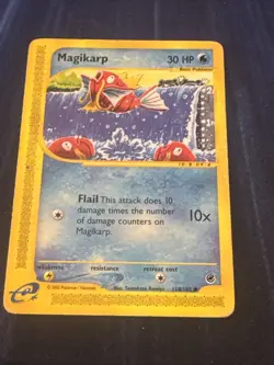 Magikarp (118/165 Regular Common) - Expedition Base Set 30HP Pokemon TCG - Image 1
