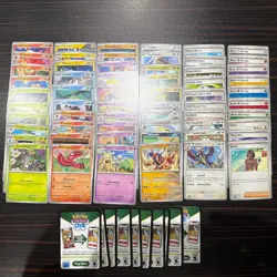 Pokemon TCG Bundle 70 Cards Surging Sparks Mixed - Image 1