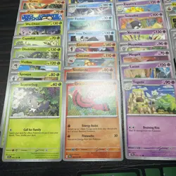 Pokemon TCG Bundle 70 Cards Surging Sparks Mixed - Image 2