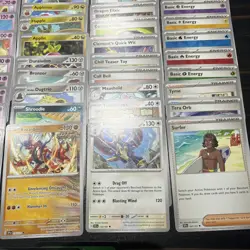 Pokemon TCG Bundle 70 Cards Surging Sparks Mixed - Image 4