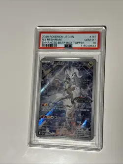 Pokemon TCG N's Reshiram 167/159 Journey Together Holo IR - Image 1