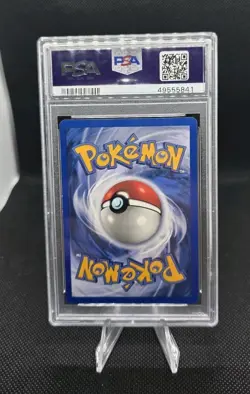 1999 POKEMON UNLIMITED BASE HITMONCHAN HOLO #7/102 - PSA 6 - Image 2