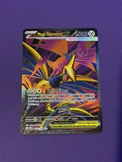 Pokemon TCG Perfect Order Mega Skarmory Ex 106/088 Full Art Secret Rare - Image 1