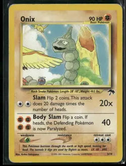 Onix 3/18 Southern Islands Pokemon HP - Image 1