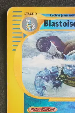 Pokemon - Blastoise - Reverse Holo Rare - 4/165 - Expedition - ENG - Vintage - Image 3