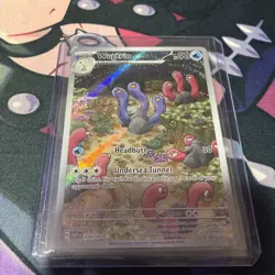 2024 Pokemon Paldean Fates Wugtrio 224/091 Mint - Image 1