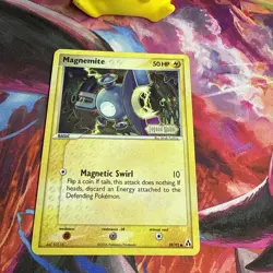 Pokemon Magnemite Reverse Holo 59/92 Stamp Legend Maker NM - Image 2