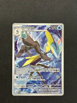 Pokemon Mega Evolutions - Inteleon - 142/132 - Illustration Art Rare - M/NM - Image 2