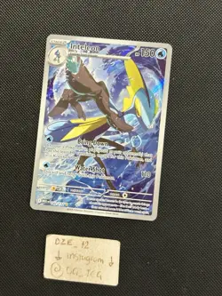 Pokemon Mega Evolutions - Inteleon - 142/132 - Illustration Art Rare - M/NM - Image 4