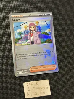 Pokemon Prismatic Evolutions - Lacey - 114/131 - Poke Ball Reverse - M/NM - Image 3